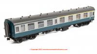 7P-001-805 Dapol BR Mk1 CK Corridor Composite Coach number E15057 in BR Blue and Grey livery with window beading